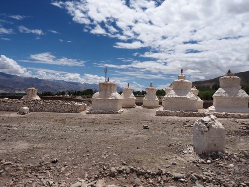 Chortens in Ladakh